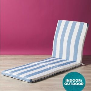 🎉LAST PIECE🎉TOMMY BAHAMA 24×80 Indoor Outdoor Cabana Stripe Lounger Cushion